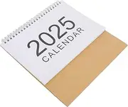 DOITOOL Minimalist English Desk Calendar Monthly Planner with Convenient Page Flipping Quality for Home Office School for Efficient Scheduling and Planning