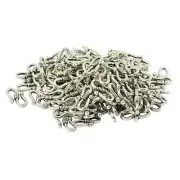 100pc S Hook Clasp DIY Jewelry Earring Findings Bracelet