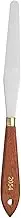 uxcell Palette Knife Painting Tool 5.12" x 0.79" Stainless Steel Teardrop Blade 9.45" Length Spatula Painting Pallet Knives with Hole Beech Wood Handle for Oil Acrylic Canvas, Red/Silver