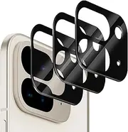 (3 Pack) Compatible for Google Pixel 9 Pro Fold 8-inch Camera Lens Protector, Tempered Glass 9 Hardness High Definition Anti-Scratch Bubble-Free