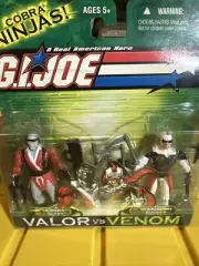 Cobra Slash and Cobra Slice Valor vs Venom GI Joe