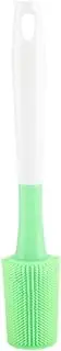 Baxnore Silicone Cup Brush, Long Handle Bottle Brush with Soft Bristles, Scratch Resistent Food Safe Scrubber for Coffee Mugs Tea Sets, 23.5cm