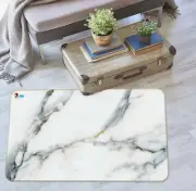 3D White Marble Texture NAO10930 Game Rug Mat Elegant Photo Carpet Mat Fay