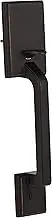 Yale 87802K33K01 Rainier Passage Handle Set with Knob Interior Oil Rubbed Bronze, Oil-Rubbed Bronze