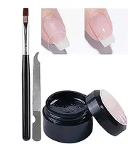 Uoqpty Nail Repair Kit | Professional Repair Nail Gel Kit | Manicure Set Strengthening Solution, Home Quick Fix Solution, Easy to Apply