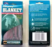 EMERGENCY Light Weight Blanket (84" x 52") - Fits in Pocket, Purse or Go Bag