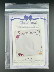 Creative Memories Thank You Gift Cleaning Die Cut & Stickers, 2003, Vintage