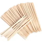 200 Pcs Eyebrow Wax Sticks Applicator Wood Craft Wax Spatulas for Hair Removal
