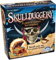 Outset Media Skullduggery Treasure & Treachery Card Game 2-6 Players (OUT11607)