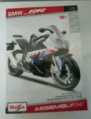 AssemblyLine BMW S1000 RR Motorcycle Die-Cast Metal Model Kit Maisto 1:12