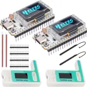 2 Pack ESP32 LoRa V3 915MHz OLED Display SX1262 Antenna Case Arduino Meshtastic