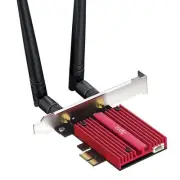 AX5400 Wireless WiFi 6E PCIe Card for PC, Bluetooth 5.2, AX210 Module Inside,...