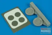 ARS7234 1:72 Aires Fw 190A-3/5 Wheels & Paint Mask #7234