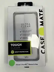 CASE-MATE TOUGH CLEAR 10ft Drop Protection Case for iPhone 11 Pro Max XS Max#981
