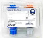 Fargo 84511 084511 YMCK Color Ribbon 500 Images for HDPii HDP5000 HDP5600