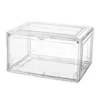 Magnetic Suction Sneaker Storage Box Transparent Basketball Shoes Shoe Box6053