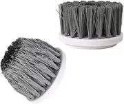 JINJUMEI Pack of 2 Brush Heads for Synoshi Cleaning Device, Cone Brush Heads and Flat Brush, Scrubber Replacement Brushes, Synoshi Cleaning Device Accessories for All Corners and Hard-to-Reach Places