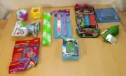 10- Assorted Lot of Sensory Toys, Looney Tunes Push-Pop, Fidget Toys, New w Tags
