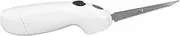 Li Ion Battery Powered Electric Fillet Knife, Professional Cordless Easy Slice Electric Knife with Serrated Stainless Steel Blades for Carving Meats, Poultry, Bread, Crafting