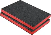 ＡＷＨＡＯ 2 Pieces Tool Box Foam Inserts Tool Box Liners Removable Packing Foam Pads for Camera Case, 45cmx30cmx5cm
