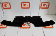 RHD TDCI Hardura front seat box rubber matting Fits Land Rover Defender 90 110