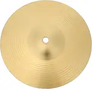 JOINPAYA 10 Inch Brass Cymbals Metal Drum Accessory Replacement for Jazz Drum Sets Metal Part
