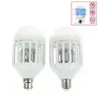 Led Bulb E27/B22 15W Anti-Mosquito Insect Zapper Flying Moths Killer Light-dn