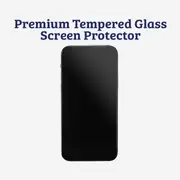 iPhone 14 Plus Premium Full-Screen Tempered Glass Screen Protector with Black Edge - High Hardness, HD Clarity, Scratch & Stain-Resistant, Durable