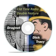 Dragnet, Dick Tracy, 443 Shows, ALL Known Episodes, Old Time Radio, OTR, DVD F61