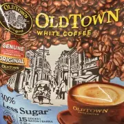 Old Town White Coffee 30% Less Sugar 570g Sacthet 1 X15 Sticks 35g