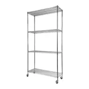 Modular Wire Storage Shelf 900 x 350 x 1800mm Steel Shelving