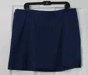 Lady Hagen Women's MISSY CORE Skort Size 16 NAVY ESTATE COLOR NWT