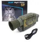Night Vision Goggles Monocular Scope Infrared IR Camera Digital 4k For Hunting