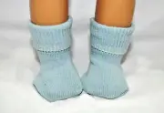 18" Doll Clothes Fits Our Generation American Girl Dolls Blue Socks Doll