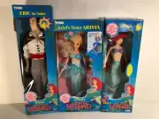 SET of 3 TYCO DISNEY THE LITTLE MERMAID ERIC ARISTA ARIEL DOLLS NIB Barbie