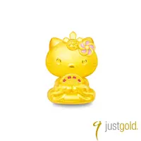 在飛比找誠品線上優惠-【Just Gold 鎮金店】女兒節系列 黃金串珠(Hell