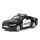 1:36 Ford Mustang GT Police Car Model Diecast Toy Cars Pull Back Toys for Boys
