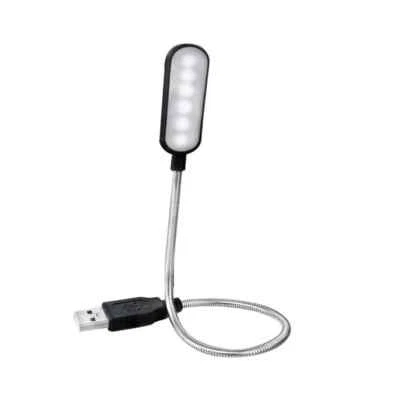 Mini 4 LED Book Lamp Portable USB Reading Night Lamp Table Desk Lamp For Laptop
