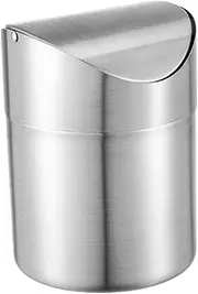 Mini Trash Can Car Small Trash Bin for Table and Auto Windproof and Sturdy