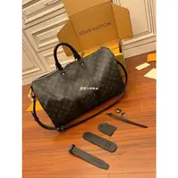 在飛比找蝦皮購物優惠-二手M40569 LV KEEPALL BANDOULIèR