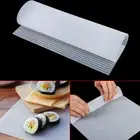 Sushi Roller Maker Silicone Cake Rolling Mat Picnic Lunch Nonstick Surface