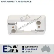 Architrave Single and Double Light Switch Mounting Block Narrow 1 2 Gang