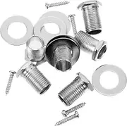 COOPHYA Essential Guitar Maker's Tool 6 Sets Acoustic Guitar Screws Nuts Washers Kit