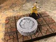 Slime Well - Set 3 | 28mm Dungeons and Dragons Terrain | DnD Terrain | Well