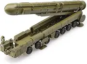1/72 Scale RT-2PM2 Russian Missile Launcher Vehicle 4D Unassembled Kit Plastic Military Simulation DIY Model