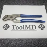 Snap-on Tools POWER BLUE 9" Adjustable Joint Interlocking Channel Pliers 91ACP