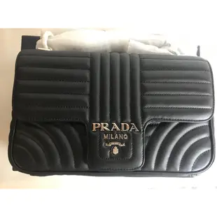 嚴選二手PRADA 肩背包 鍊帶包 斜背包 Diagramme mercari 現貨 99新