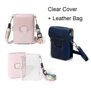Camera Travel Case+Cover PU Leather Shoulder Bag For Fujifilm Instax Mini Link 2