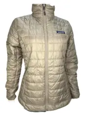NWT Patagonia Nano Puff Women's Insulated Jacket Medium Seabird Grey FA24 $239