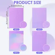 Shiny Holographic Paper Sticker Printable Shiny Sticker Paper for weyFb
